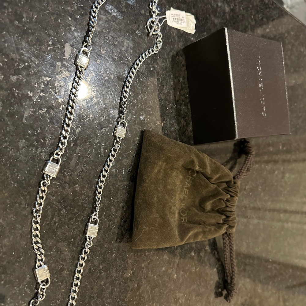 Michael Kors long Lock Necklace